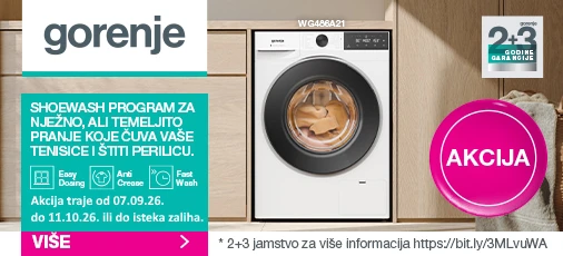 Gorenje WG486A21 rujan 2026