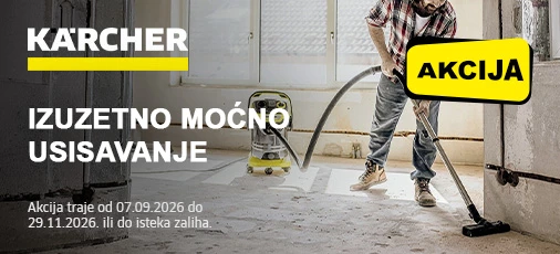  Akcija Karcher usisavači 9mj 2026