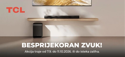 Akcija TCL soundbar rujan 2026