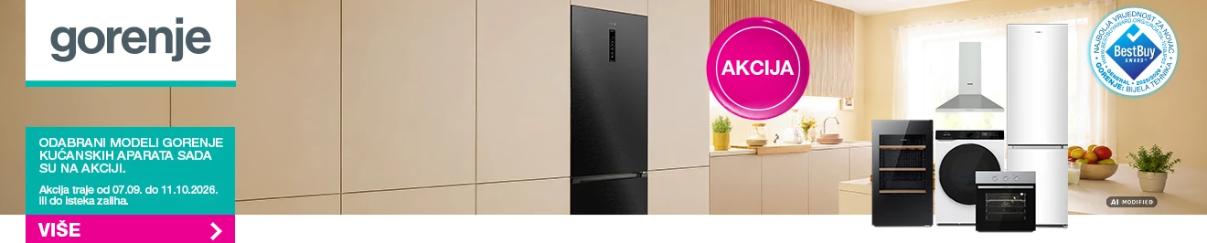 Gorenje odabrani asortiman rujan 2026