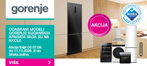 Gorenje odabrani asortiman rujan 2026