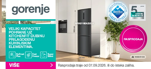 Gorenje NRK619EABXL4 rasprodaja rujan 