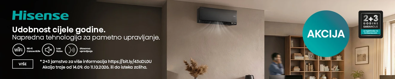 Hisense klime akcija rujan 2026