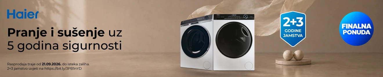 Haier perilice sušilice rublja