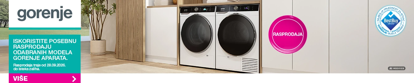 Gorenje rasprodaja odredenih aparata 