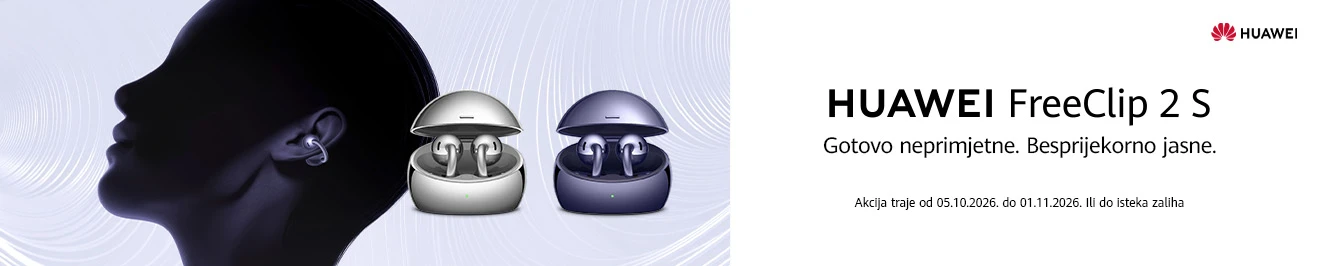 Huawei FreeClip 2S Listopad 2026