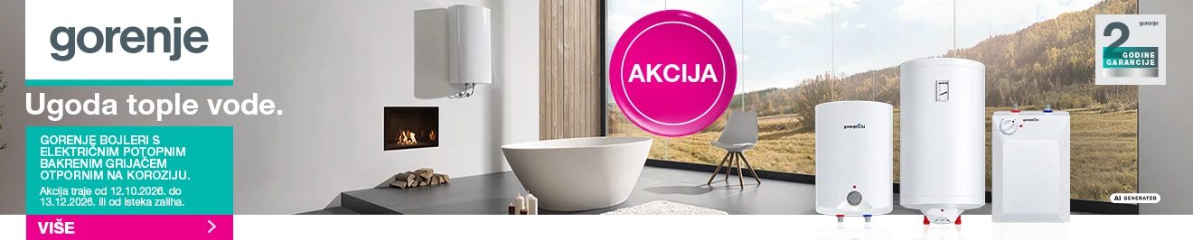 Gorenje bojler listopad 2026