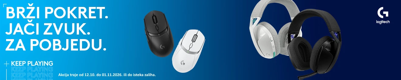 Logitech Akcija Gaming Listopad 2026