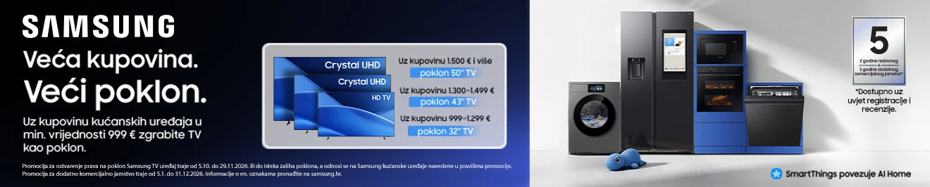 Samsung bijela tehnika prilika listopad