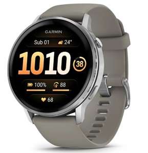 Venu 4 45mm Black Silver Gray