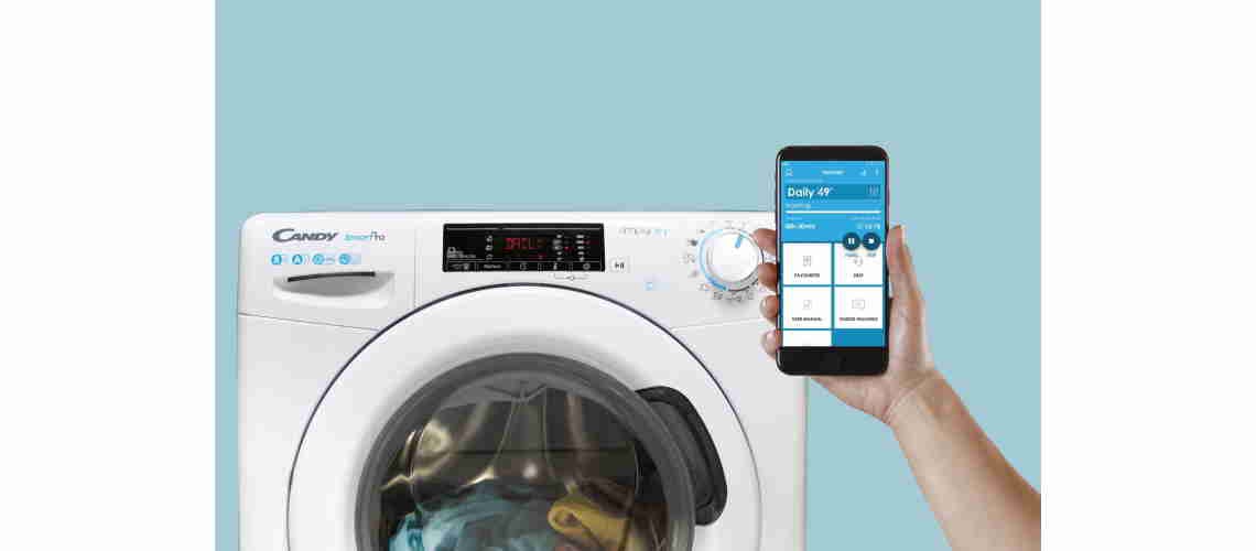 4 brza programa, odgoda početka pranja i sušenja i smart touch slika