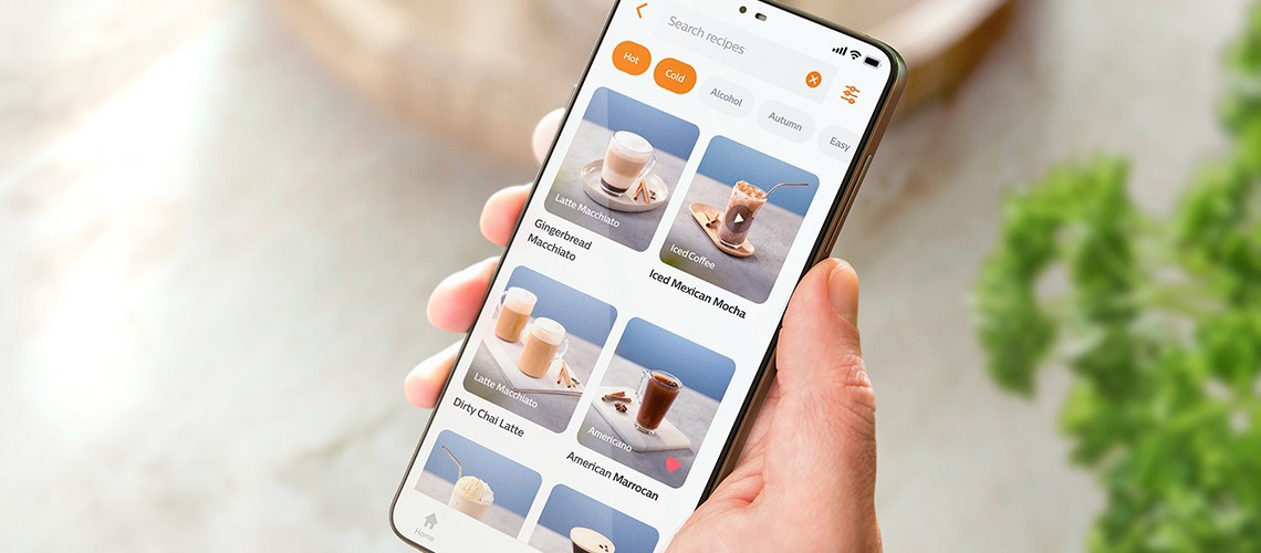 Coffee+ aplikacija slika