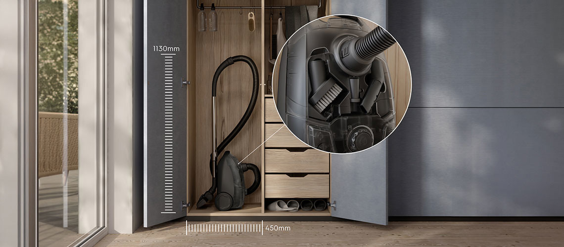 Jednostavna pohrana i ugrađena dodatna oprema slika