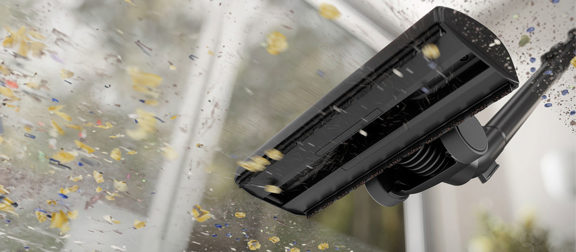 Snažno skupljanje prašine. Svakim potezom slika