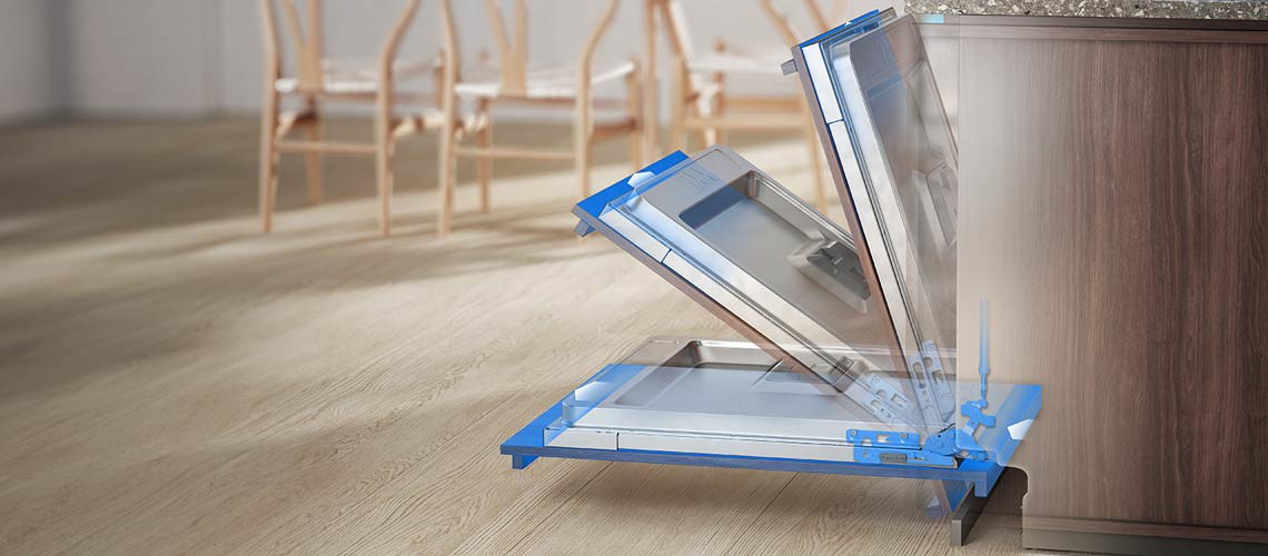 Tiha povratna informacija, zraka na podu slika