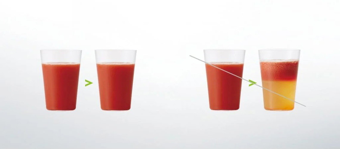 Sok ostaje dulje ukusan i ne odvaja se slika