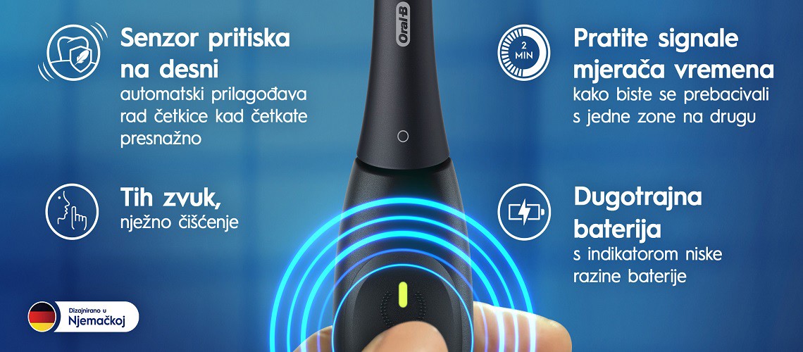 Kompatibilna sa svim iO električnim četkicama slika
