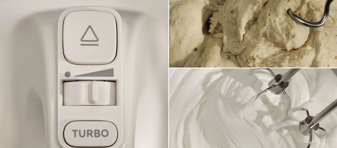 Savršeno glatko miksanje s 5 razina za postavku brzine slika