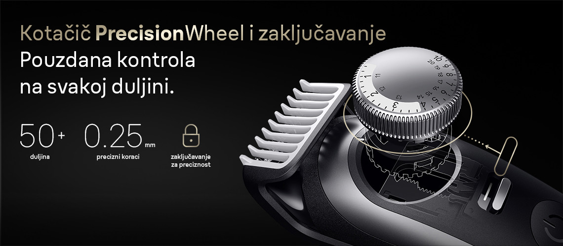 Savršeno brijanje i podrezivanje pri svakom potezu slika