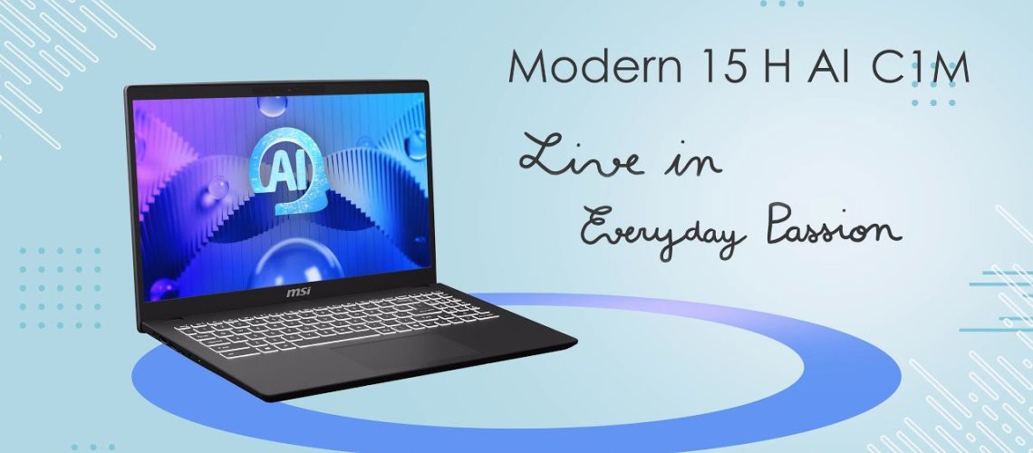 MSI 15 H AI - C1M slika
