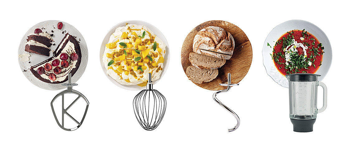 Tri osnovna nastavka za miješanje + blender slika