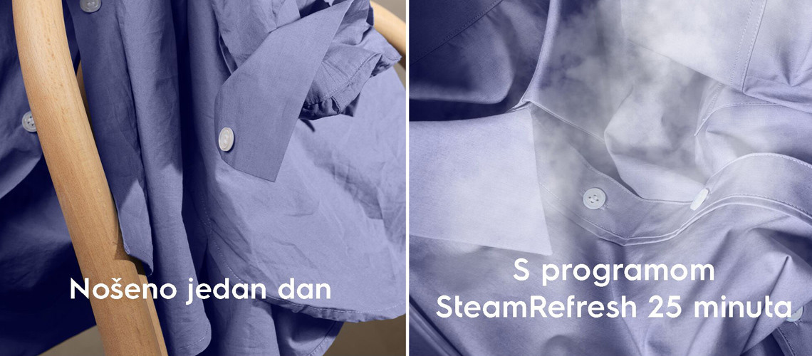 SteamCare™ i FragranceDos™ funkcije slika