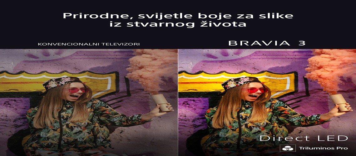 Bravia 3 Trilumionous pro AI slika