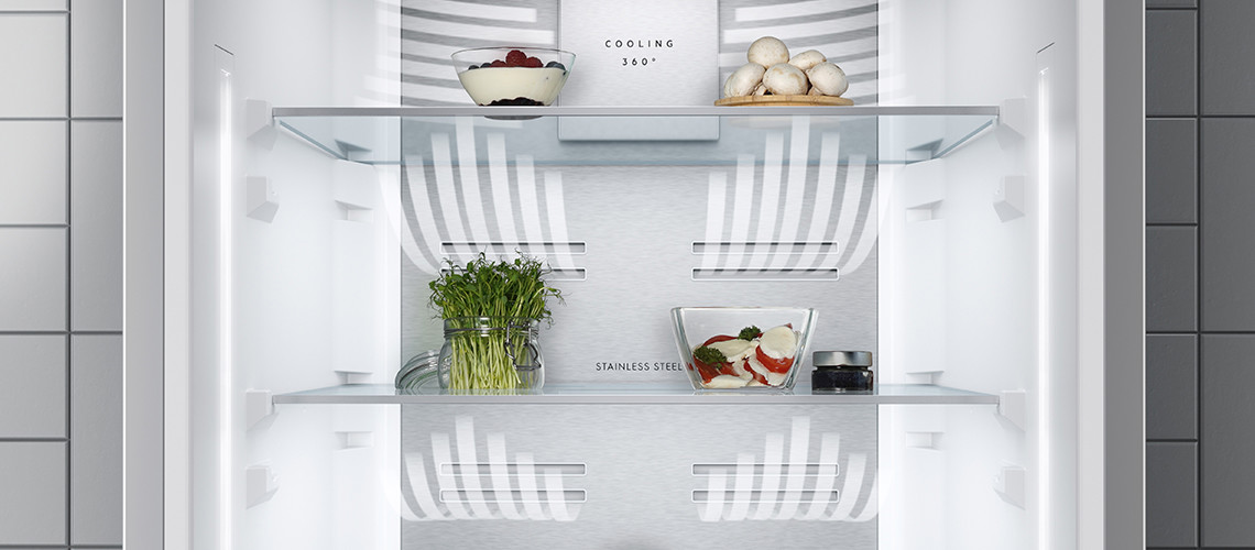 2. TwinTech® Total No Frost – dvije neovisne zone, bez leda slika