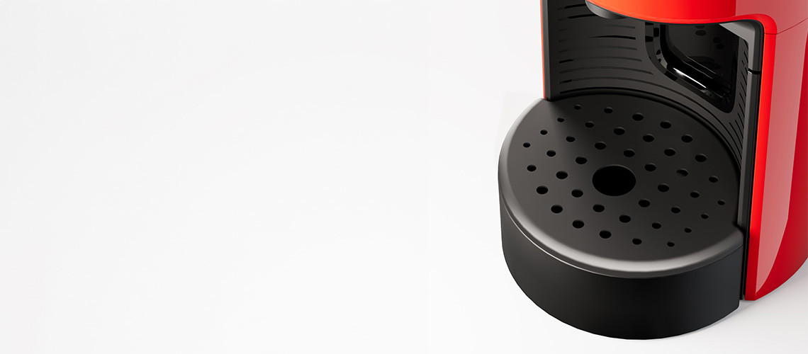 Uklonjivi držač šalica – prilagodljiv za espresso i velike šalice slika