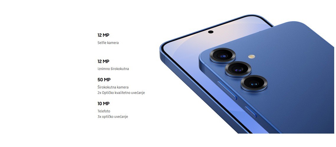 Kamera Galaxy S25 I S25+ slika