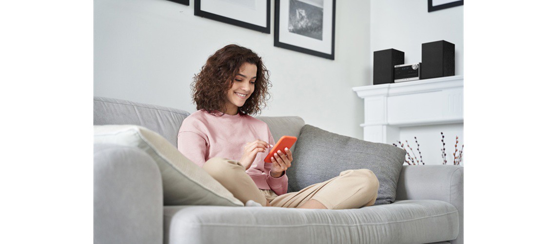 Za bežično strujanje popisa pjesama pomoću opcije Bluetooth®