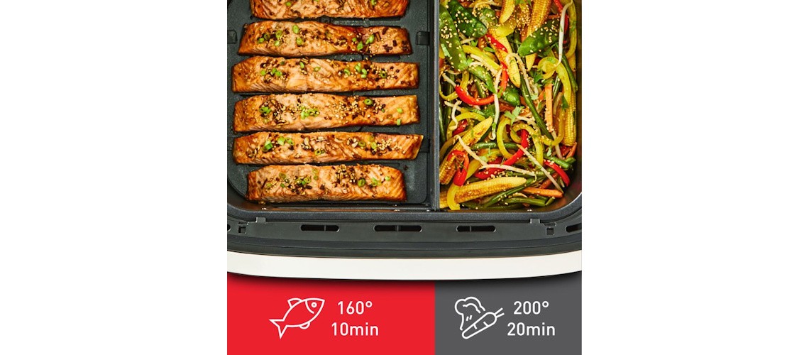 Dvije neovisne zone: skuhajte dva jela odjednom slika