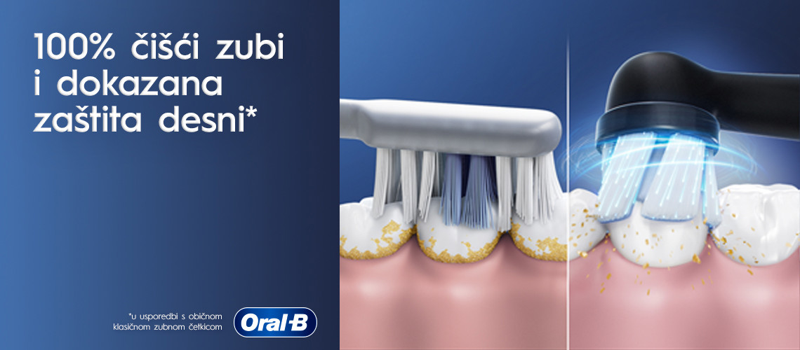 100% čišći zubi i zaštita desni slika