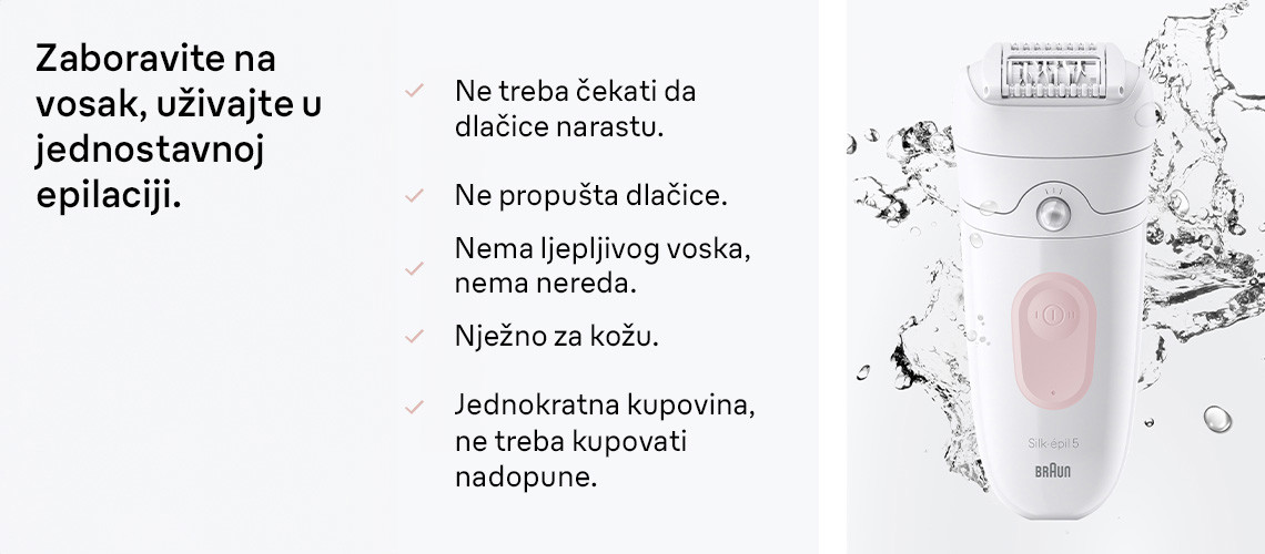 Zaboravite na vosak, uživajte u jednostavnoj epilaciji