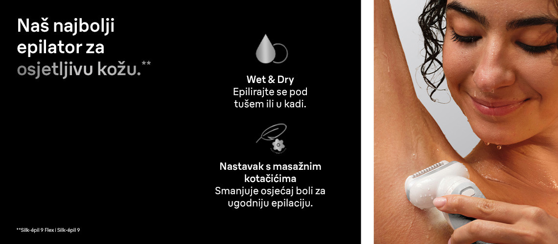 Naš najbolji epilator za osjetljivu kožu slika