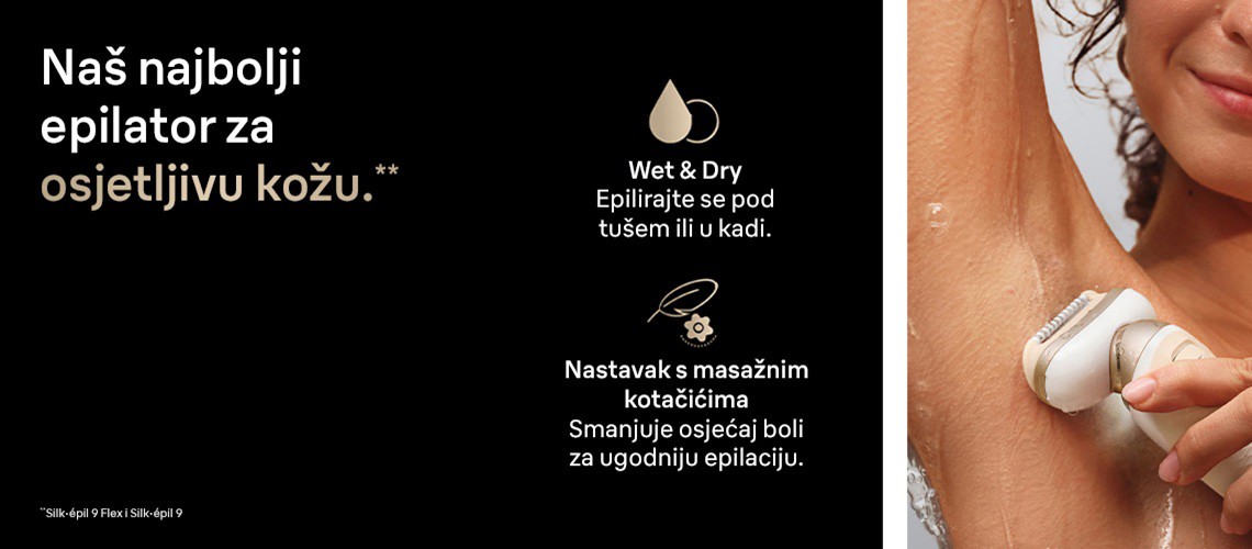 Naš najbolji epilator za osjetljivu kožu slika