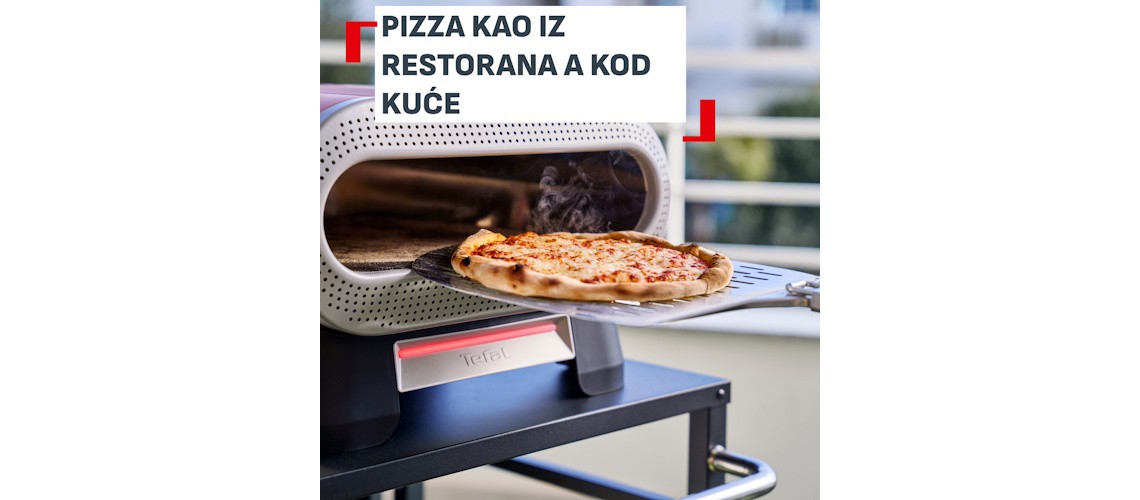 RESTORANSKA PIZZA KOD KUĆE – DO 400 °C I DVOJNA ZONA GRIJANJA slika