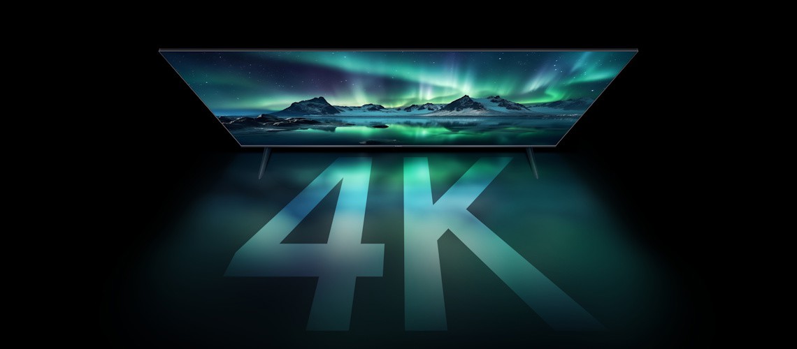 Kristalno jasna 4K slika uz naglašen kontrast i detalje