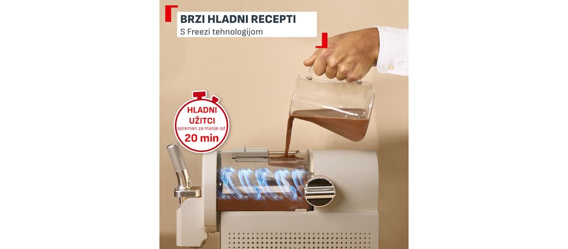 Instant priprema smrznutih poslastica