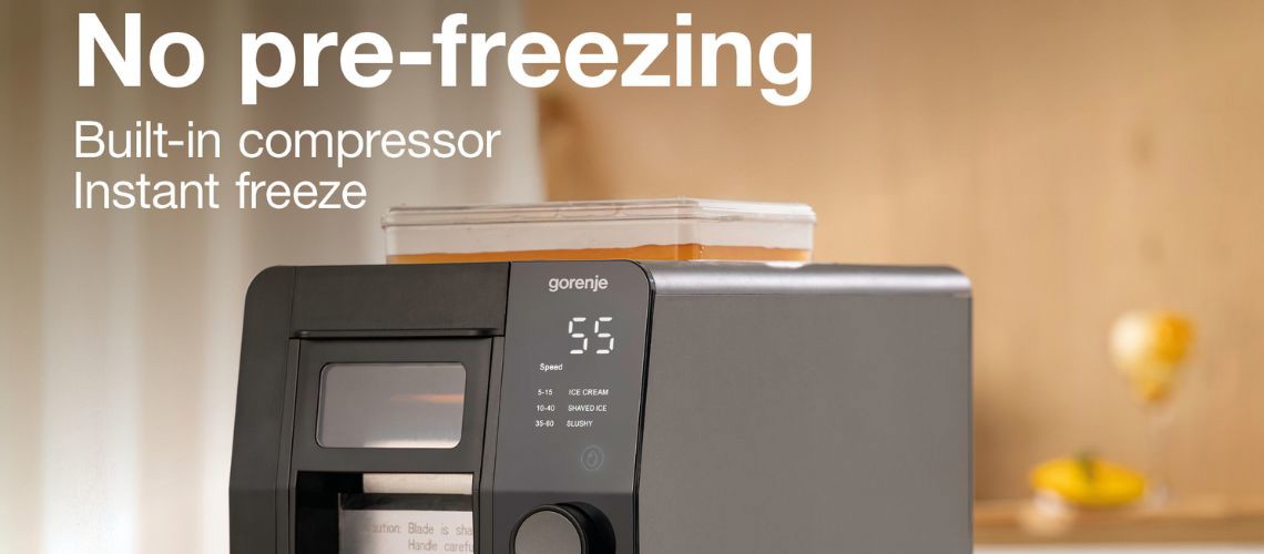 Gorenje Powerful built-in compressor