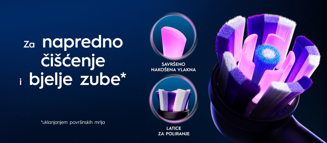 Napredno čišćenje uz bjelje zube