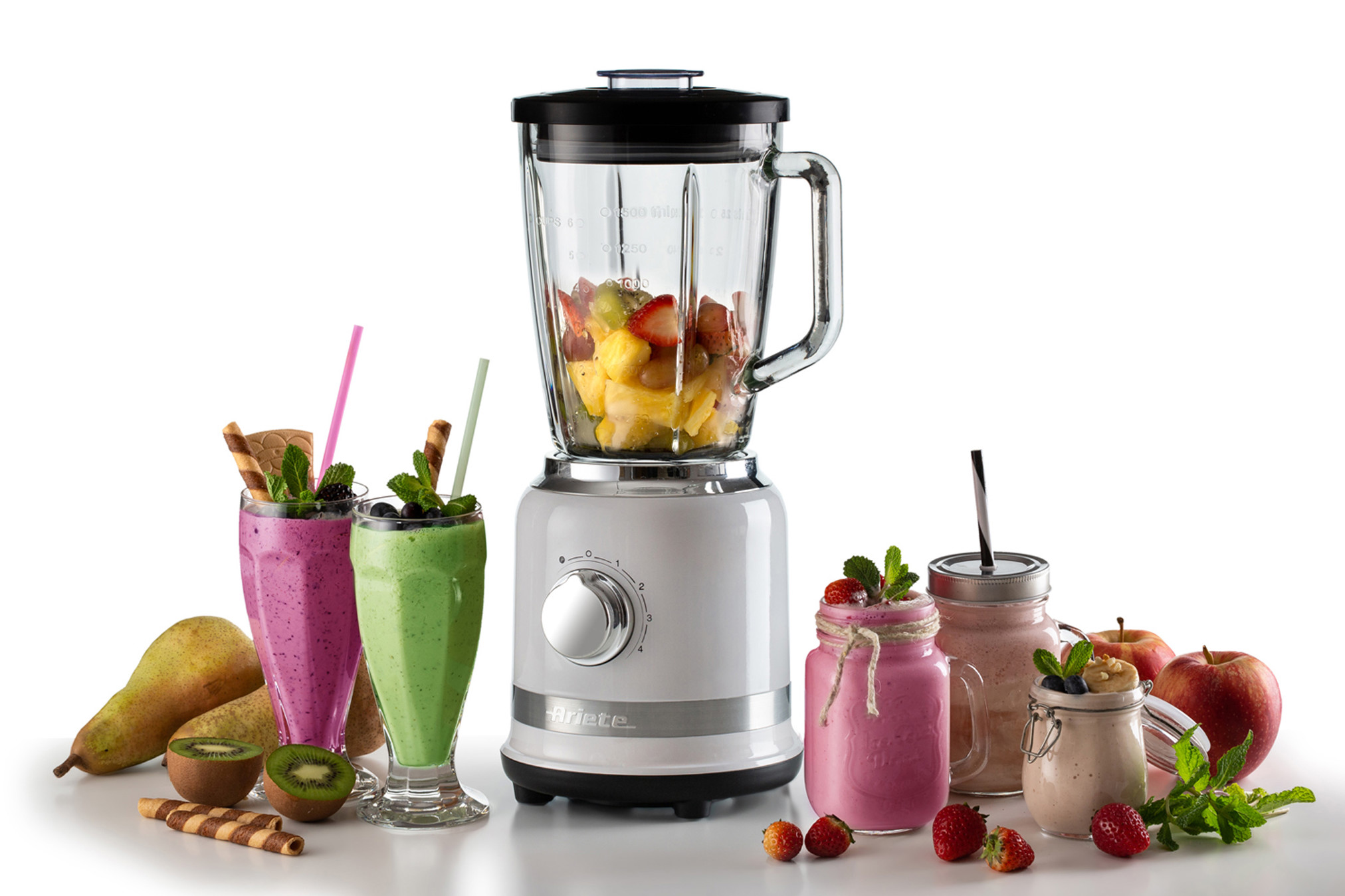 Blender for smoothies - Moderna Ariete 585 Red 