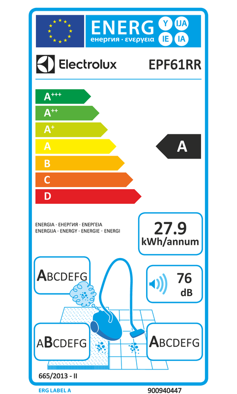 Usisavač, ABAA, 76dB, 3.l - slika E