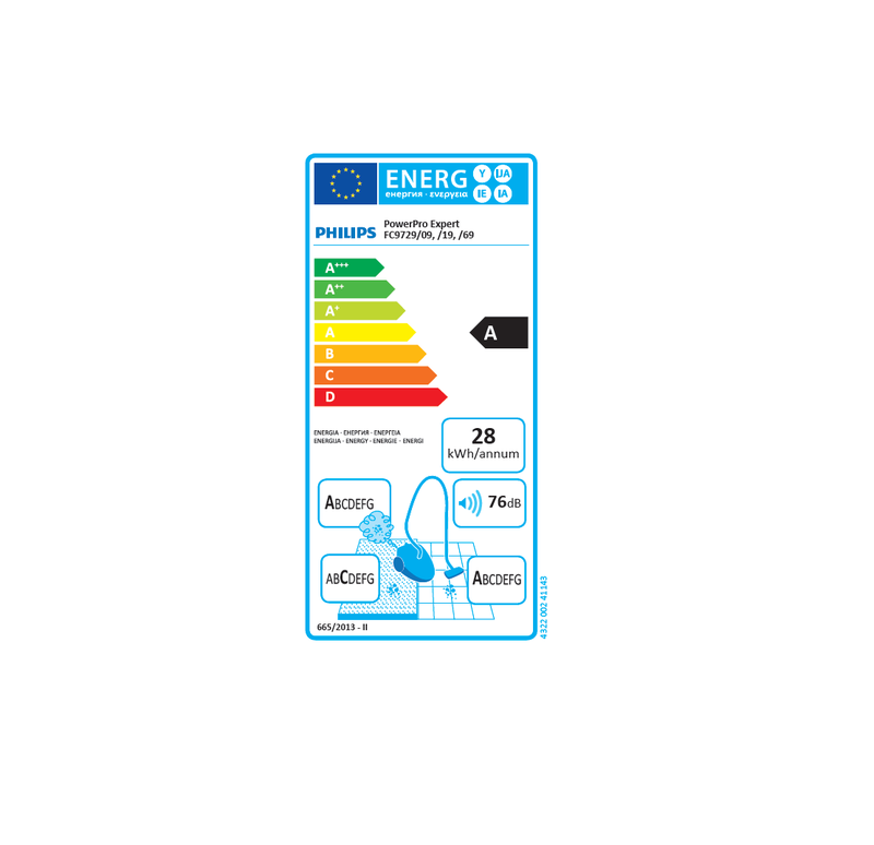 Usisavač, ACAA, 76db, 2l - slika E