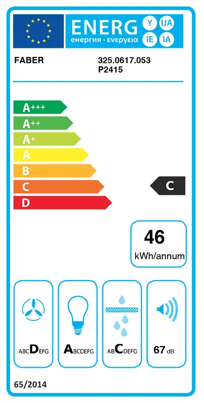 Napa Faber Nice LED SRM X/V NS A90 - slika E