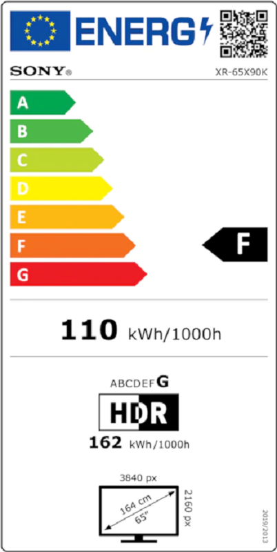 LED TV, 164cm, 4K UHD, Google TV, HDR - slika E
