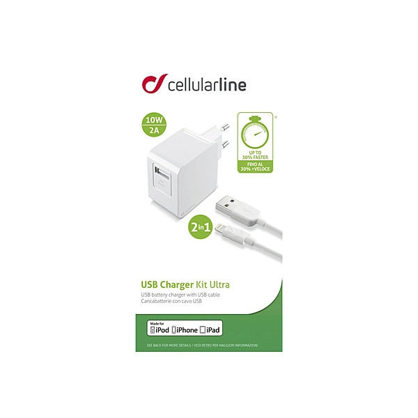 CELLULAR LINE ACHUSBMFIIPH2AW