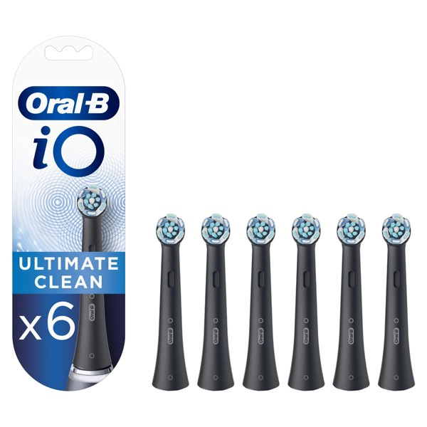 ORAL B iO ZAMJENSKE GLAVE Ultimate Clean Black 6ct