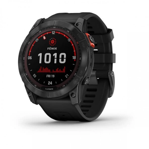 Fenix 7X Solar, Slate grey, crni remen