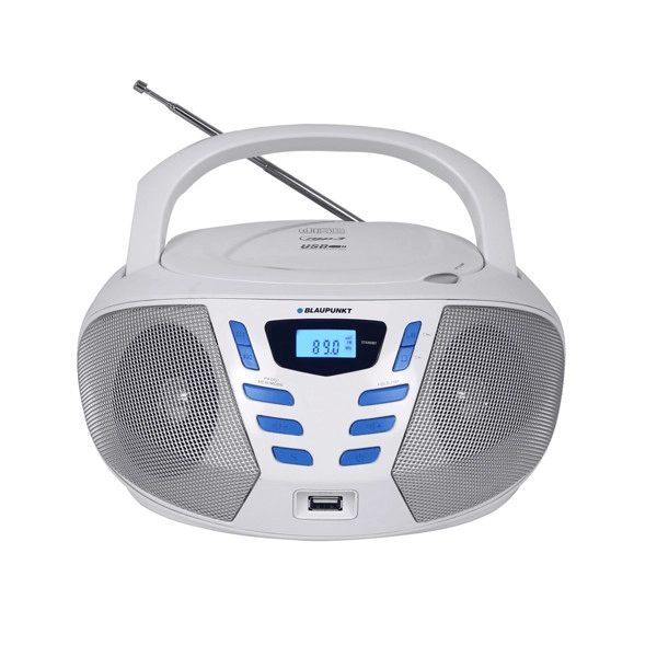 FM RADIO BOOMBOX CD/MP3/USB/AUX/FM BB7WH